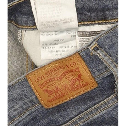 Levi's Mile Women Blue Skinny Slim Stretch Jeans W25 L27