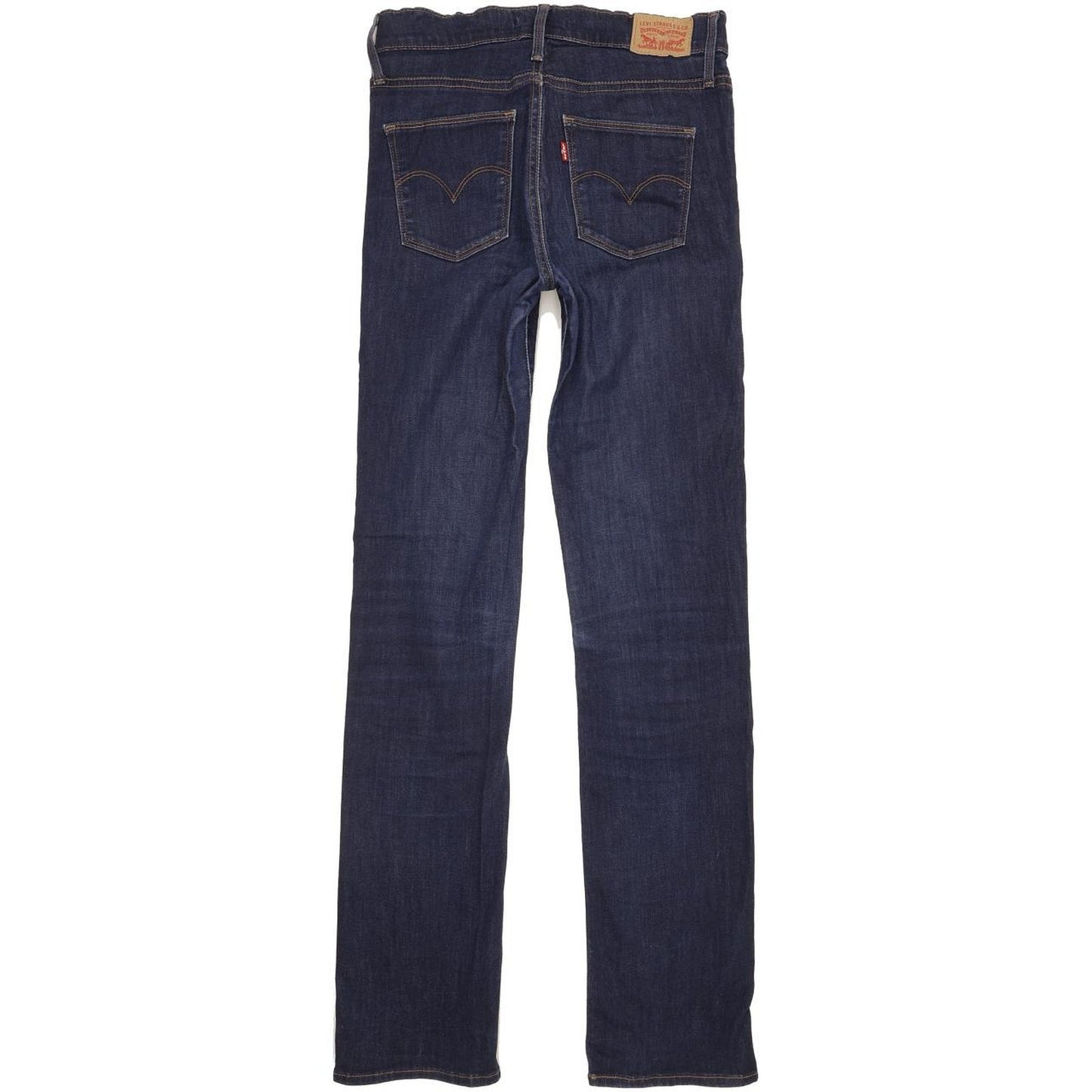 Levi's Slimming Women Blue Straight Slim Stretch Jeans W28 L34