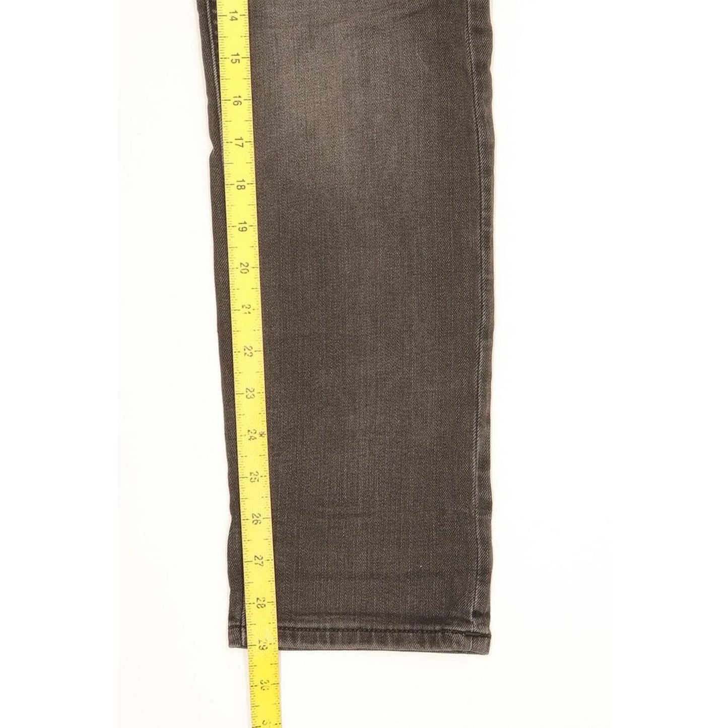 Lee Luke Men Black Skinny Slim Stretch Jeans W30 L29