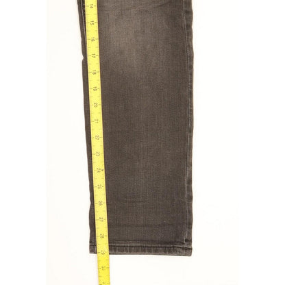 Lee Luke Men Black Skinny Slim Stretch Jeans W30 L29