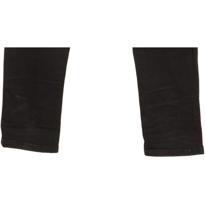 Levi's 710 Super Women Black Skinny Slim Stretch Jeans W26 L30