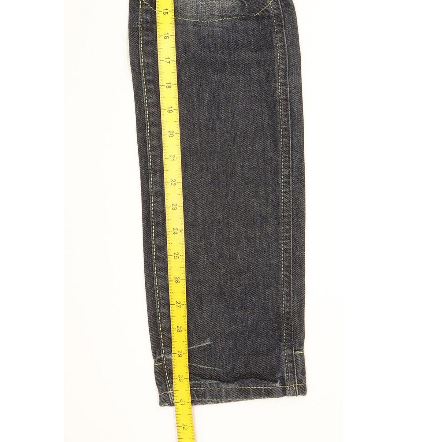G-Star Elwood Heritage Women Blue Straight Slim Jeans W27 L31