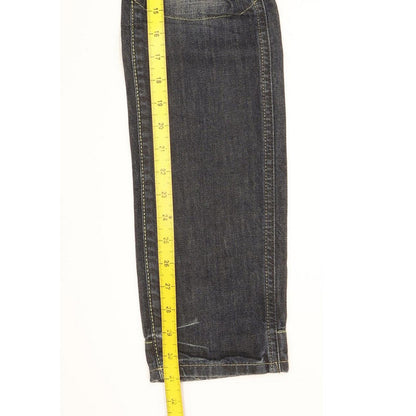 G-Star Elwood Heritage Women Blue Straight Slim Jeans W27 L31