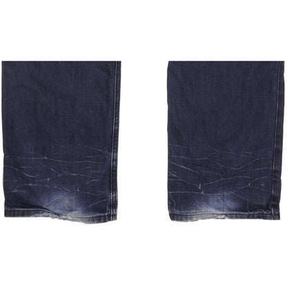 G-Star Attacc Low Men Blue Straight Slim Jeans W32 L34