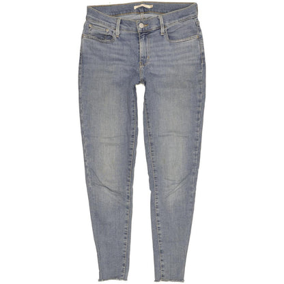 Levi's 710 Super Women Blue Skinny Slim Stretch Jeans W29 L27