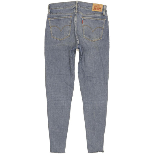 Levi's 710 Super Women Blue Skinny Slim Stretch Jeans W29 L27