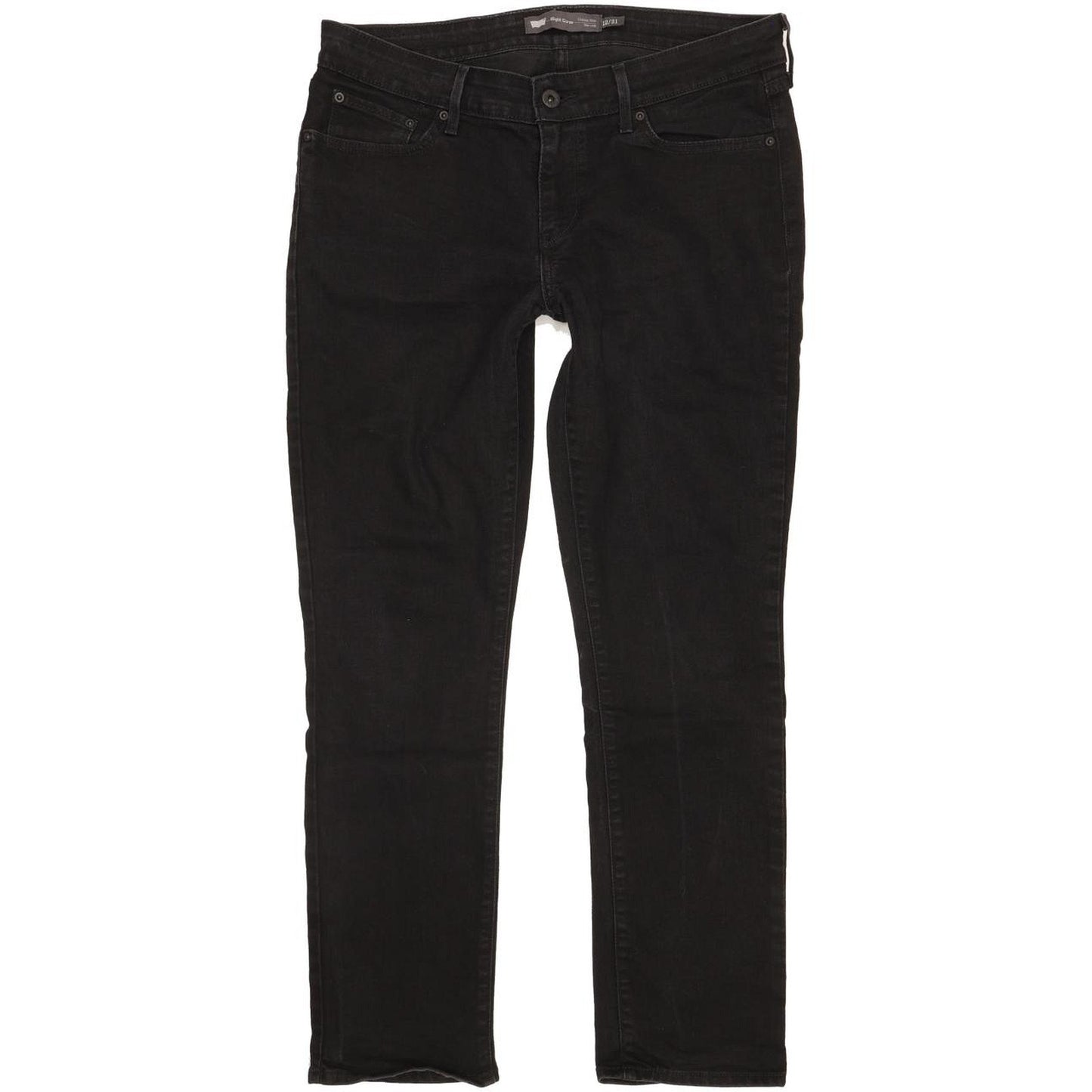Levi's Slight Curve Women Black Skinny Classic Stretch Jeans W31 L29