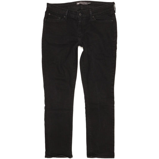 Levi's Slight Curve Women Black Skinny Classic Stretch Jeans W31 L29