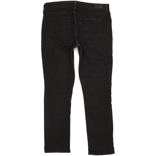 Levi's Slight Curve Women Black Skinny Classic Stretch Jeans W31 L29