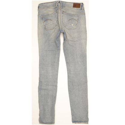 G-Star Lynn Women Blue Skinny Slim Stretch Jeans W32 L34