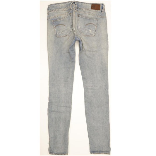 G-Star Lynn Women Blue Skinny Slim Stretch Jeans W32 L34