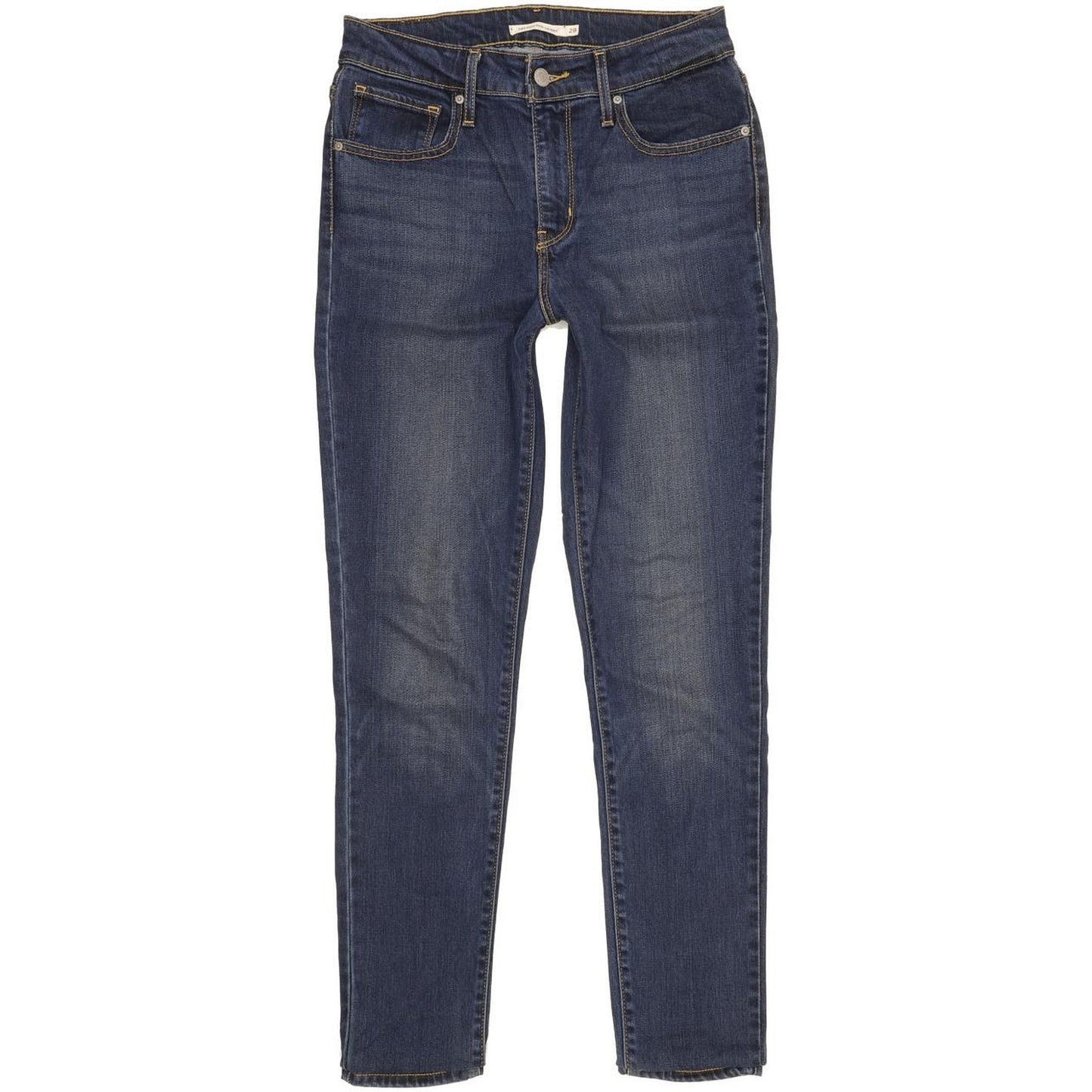 Levi's 721 Women Blue Skinny Slim Stretch Jeans W28 L29