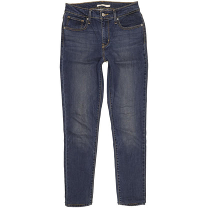 Levi's 721 Women Blue Skinny Slim Stretch Jeans W28 L29