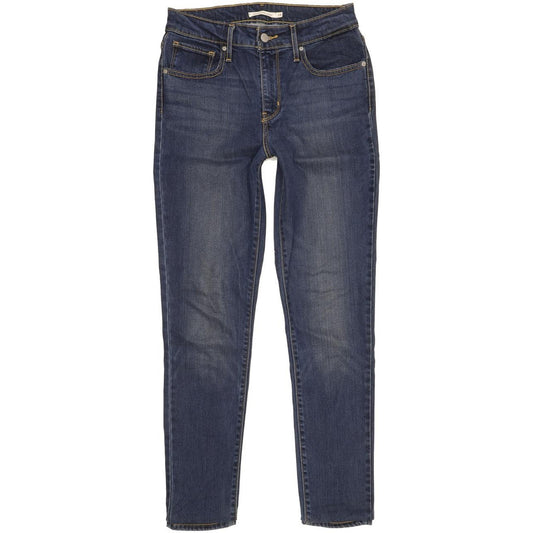 Levi's 721 Women Blue Skinny Slim Stretch Jeans W28 L29