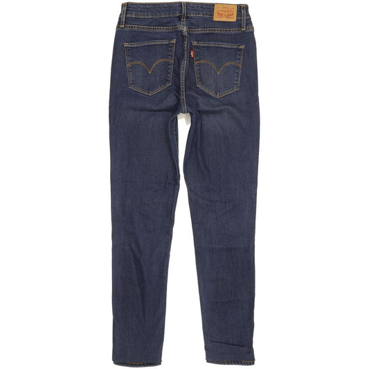 Levi's 721 Women Blue Skinny Slim Stretch Jeans W28 L29