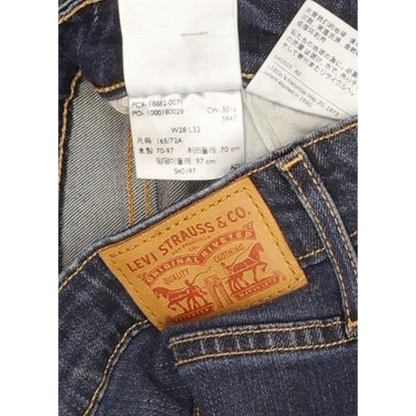 Levi's 721 Women Blue Skinny Slim Stretch Jeans W28 L29