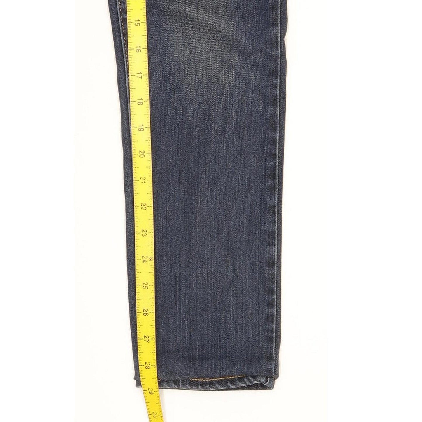Levi's 721 Women Blue Skinny Slim Stretch Jeans W28 L29