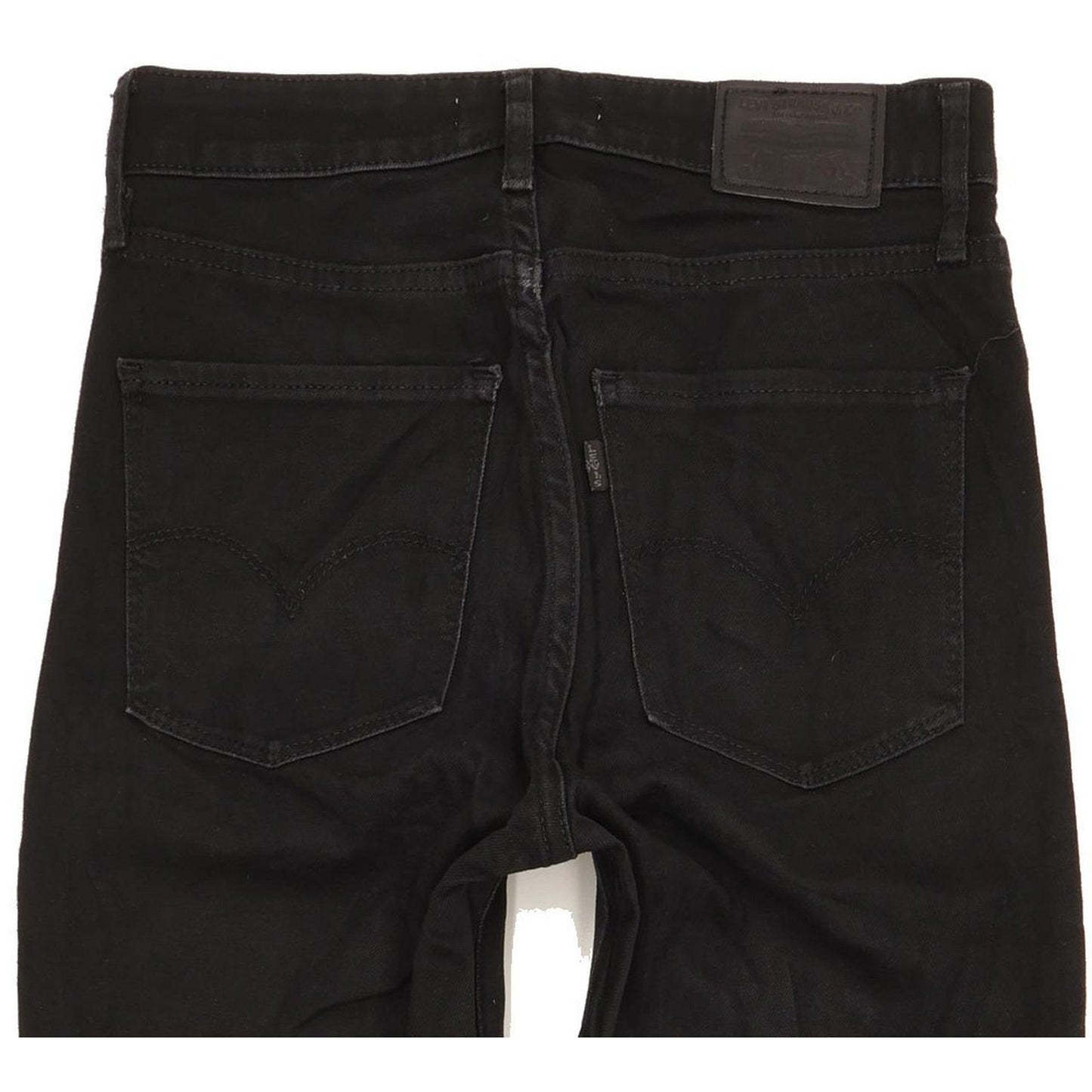 Levi's 721 Women Black Skinny Slim Stretch Jeans W27 L28