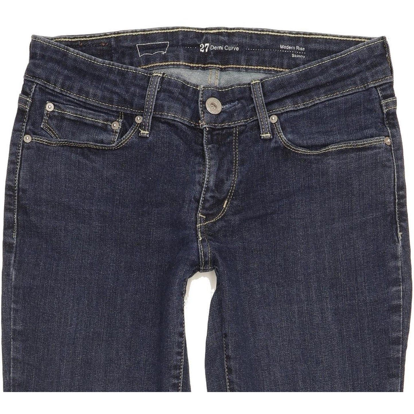 Levi's Demi Curve Women Blue Skinny Slim Stretch Jeans W27 L29