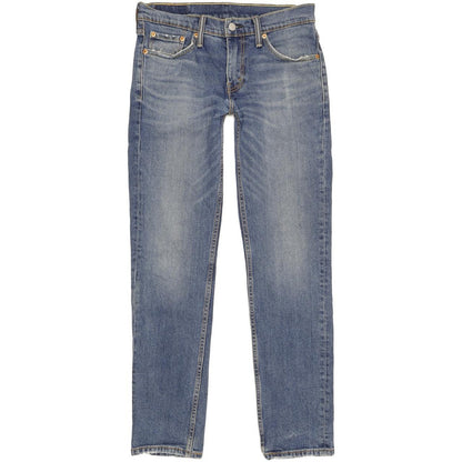 Levi's 511 Men Blue Straight Slim Stretch Jeans W30 L31