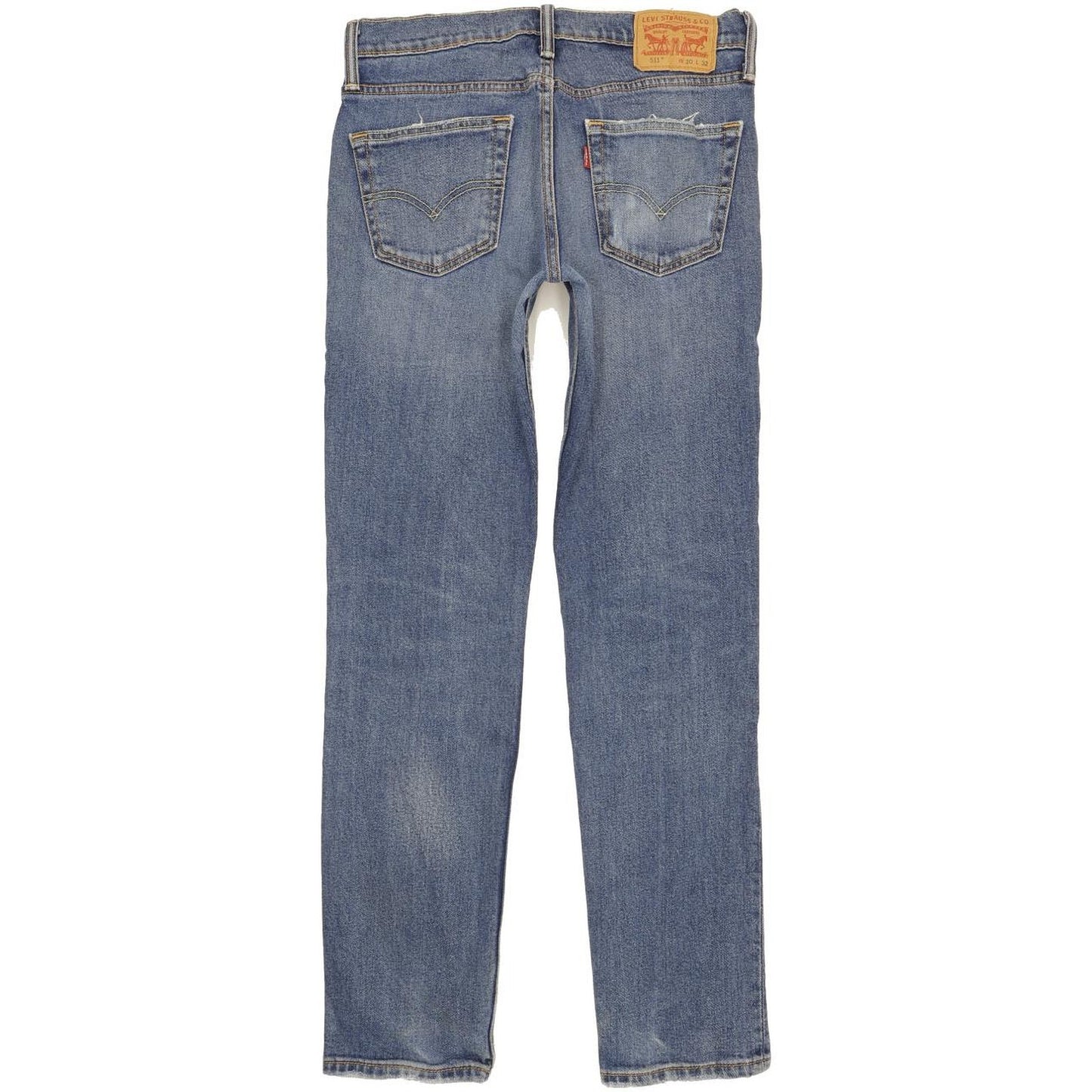 Levi's 511 Men Blue Straight Slim Stretch Jeans W30 L31