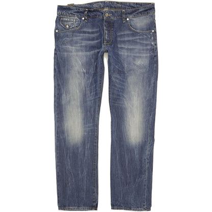 G-Star Morris Low Men Blue Straight Slim Jeans W38 L32