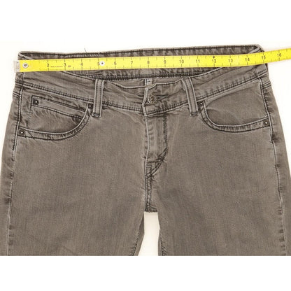 Levi's 473 Women Grey Skinny Slim Stretch Jeans W31 L30