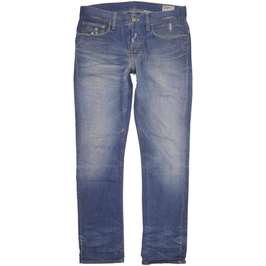 G-Star 3301 Men Blue Straight Slim Jeans W32 L32