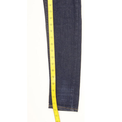 Levi's 710 Super Women Blue Skinny Slim Stretch Jeans W26 L32