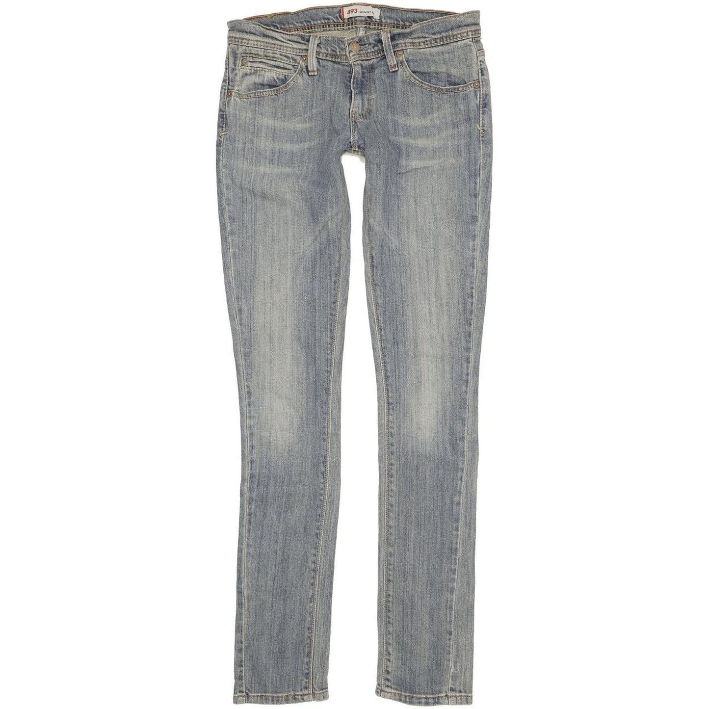 Levi's 493 Men Blue Skinny Slim Stretch Jeans W30 L36