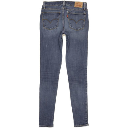 Levi's 710 Super Women Blue Skinny Slim Stretch Jeans W29 L31