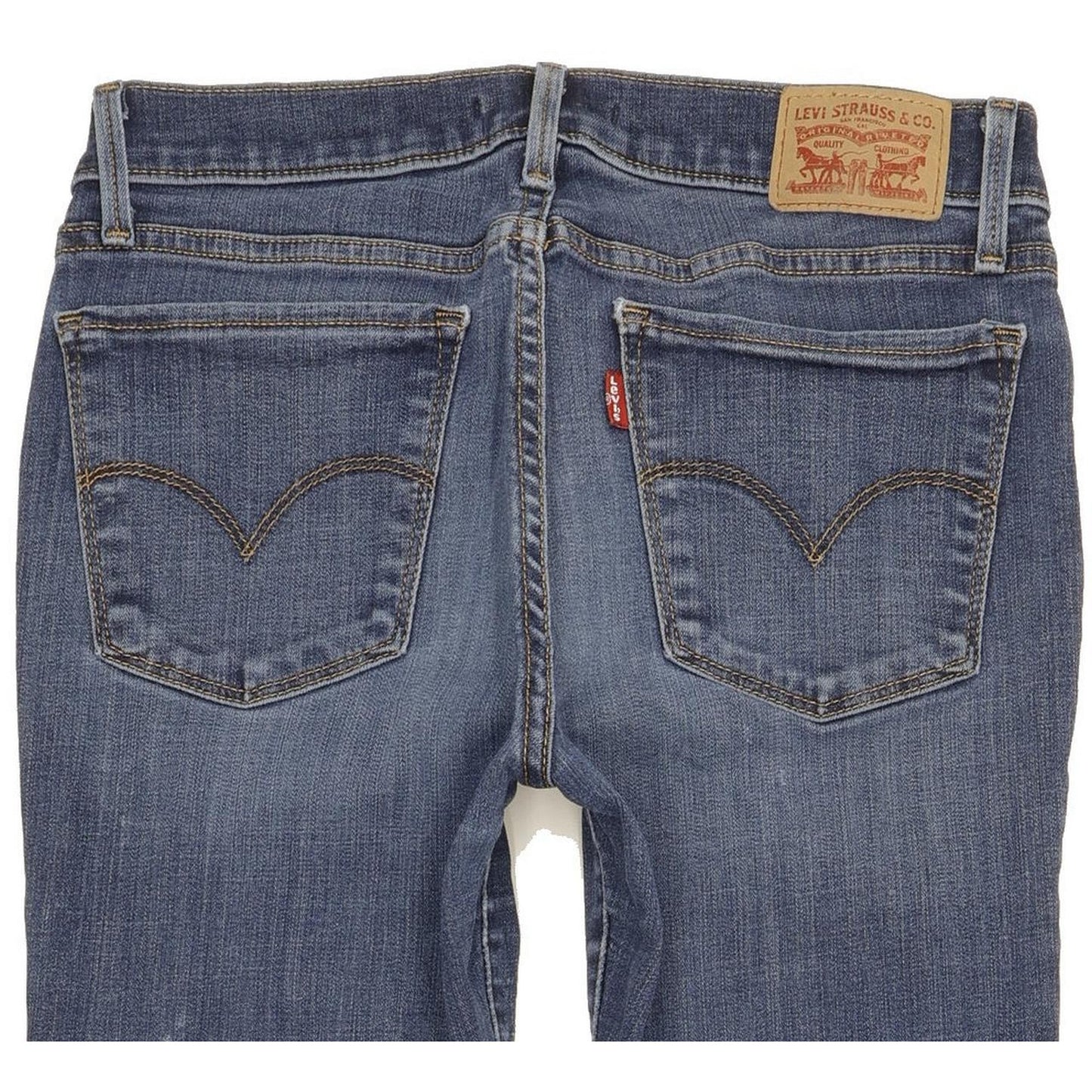 Levi's 710 Super Women Blue Skinny Slim Stretch Jeans W29 L31