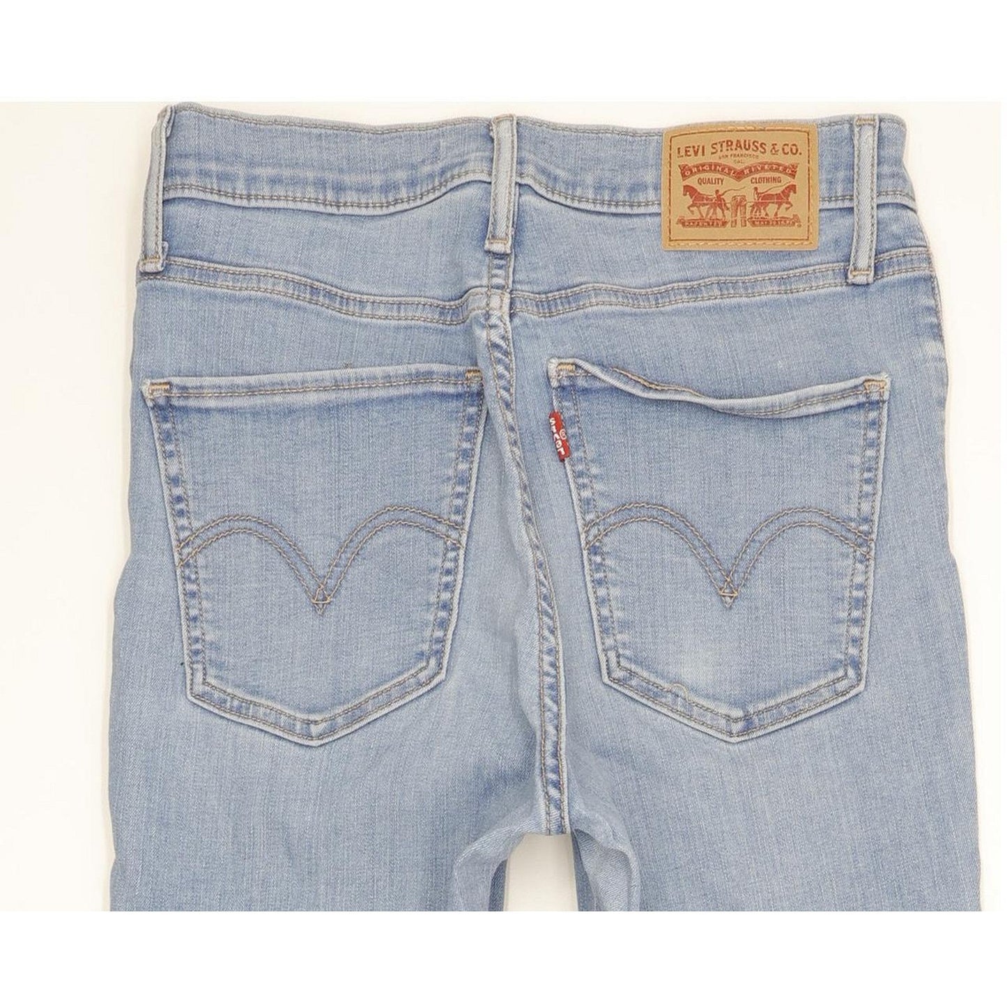 Levi's Mile Women Blue Skinny Slim Stretch Jeans W28 L30