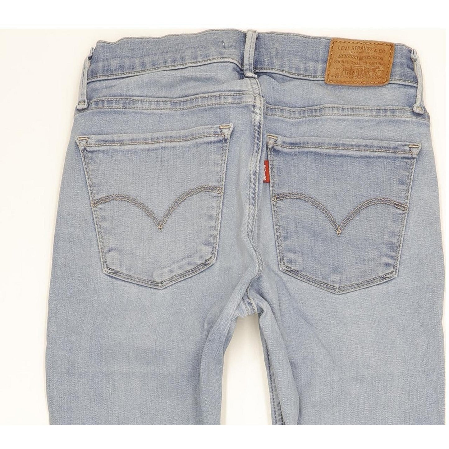 Levi's 710 Super Women Blue Skinny Slim Stretch Jeans W26 L30