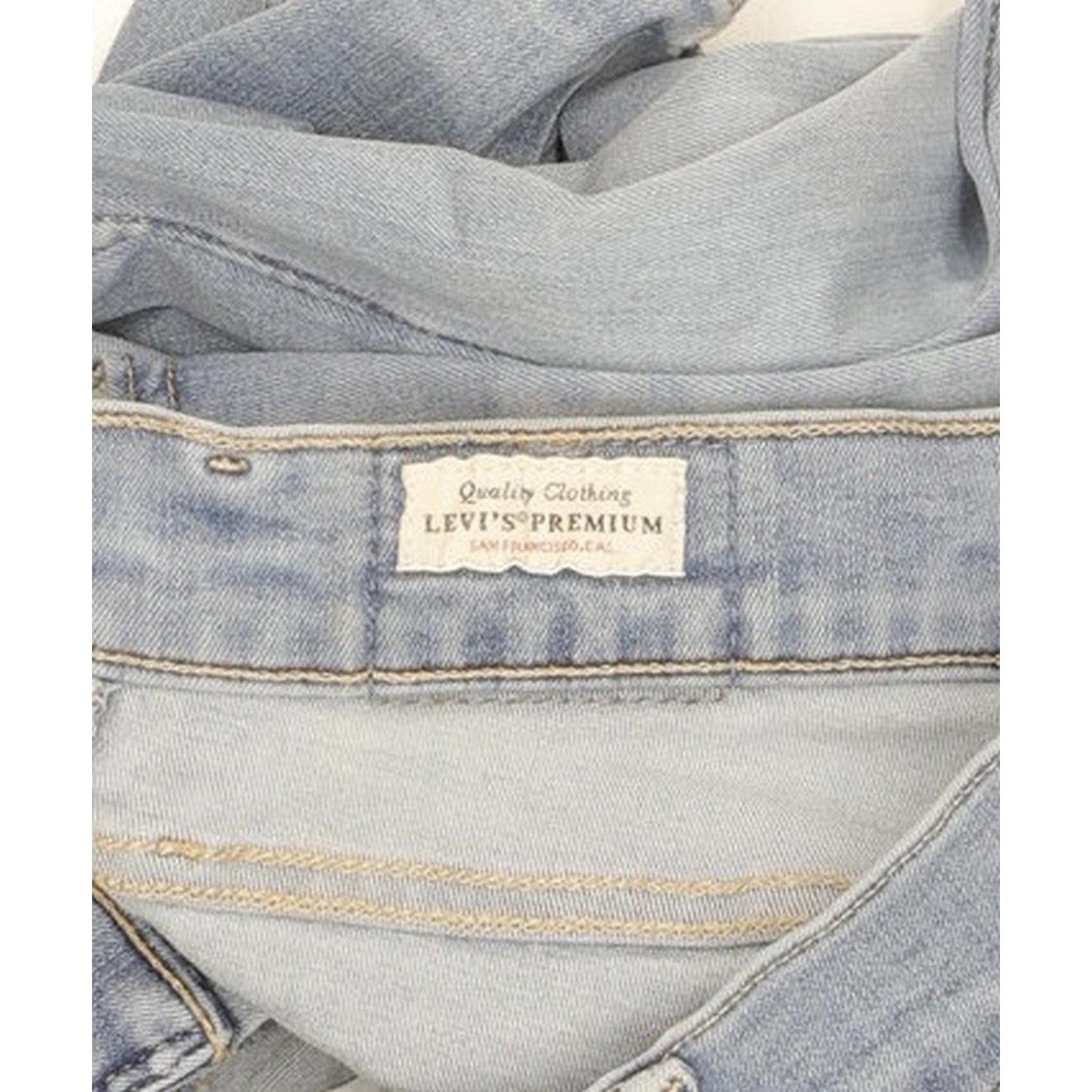 Levi's 710 Super Women Blue Skinny Slim Stretch Jeans W26 L30