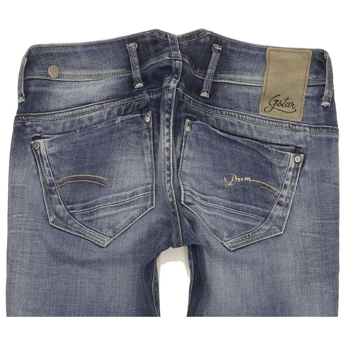 G-Star Colt Women Blue Skinny Slim Stretch Jeans W27 L33