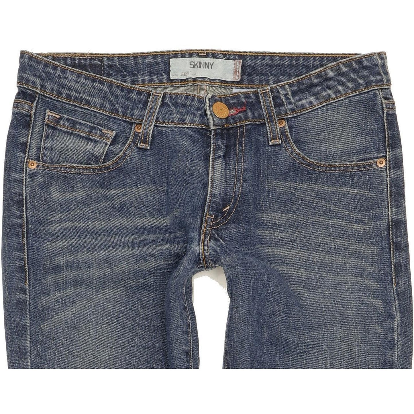 Levi's 503 Women Blue Skinny Slim Stretch Jeans W30 L30