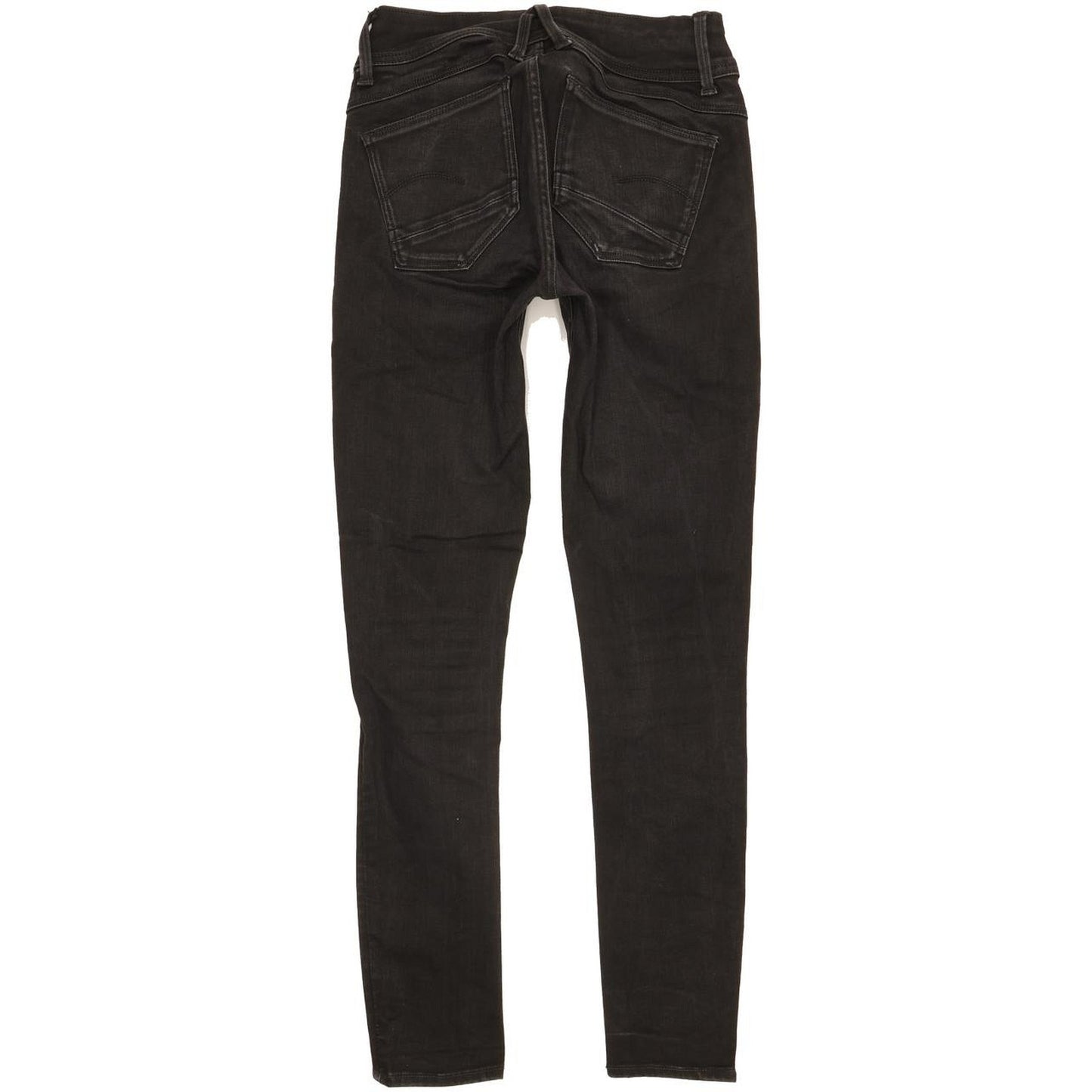 G-Star Lynn D-Mid Women Black Skinny Slim Jeans W26 L29