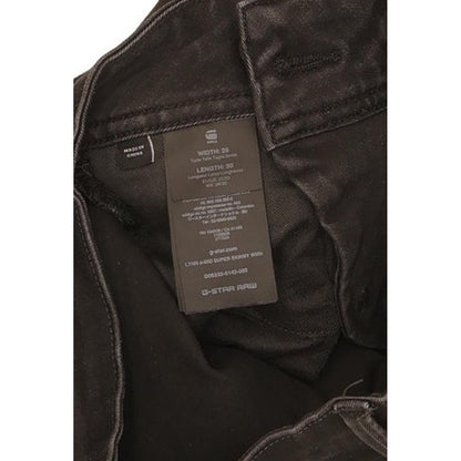 G-Star Lynn D-Mid Women Black Skinny Slim Jeans W26 L29