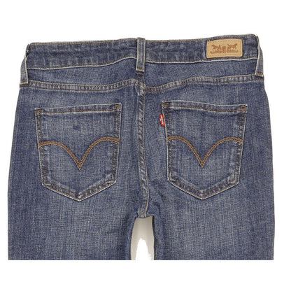 Levi's Women Blue Skinny Slim Stretch Jeans W28 L28