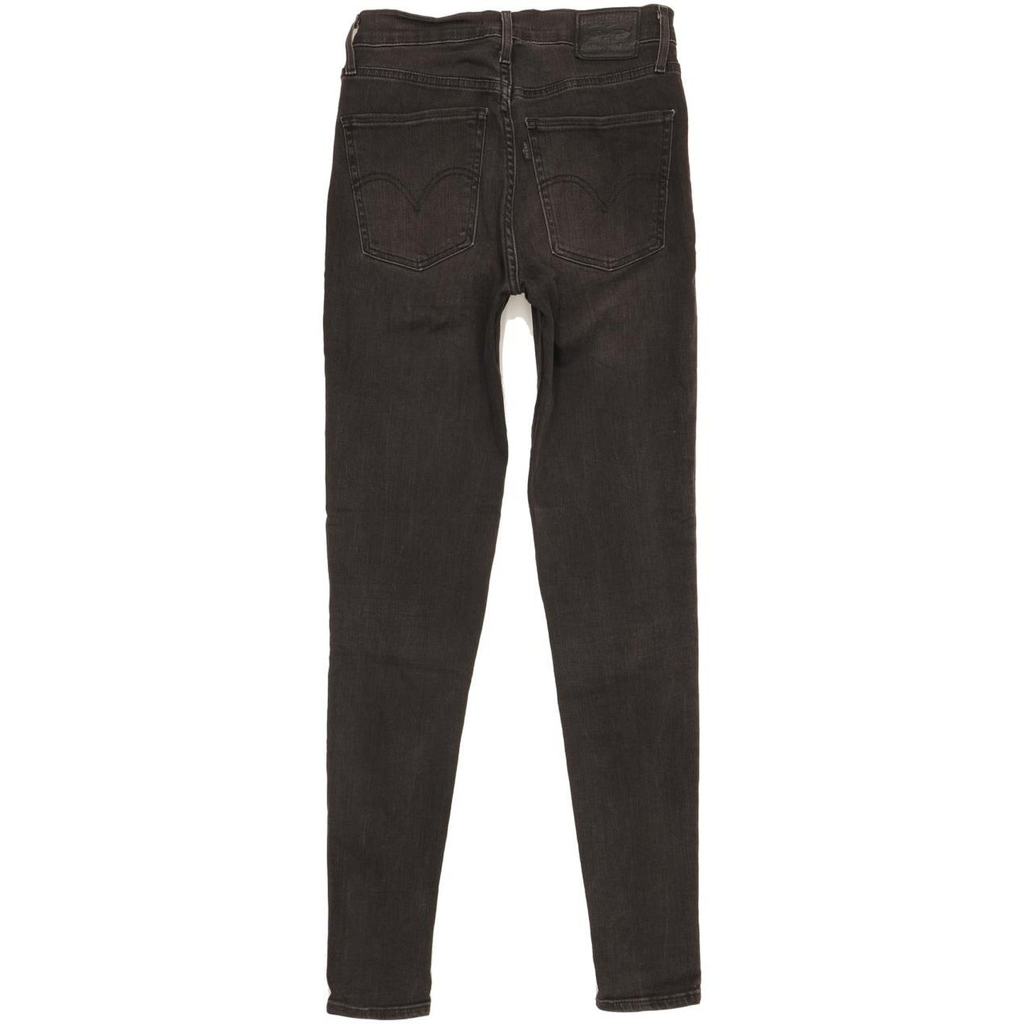Levi's Mile Black Skinny Slim Stretch Jeans High Waisted W27 L32