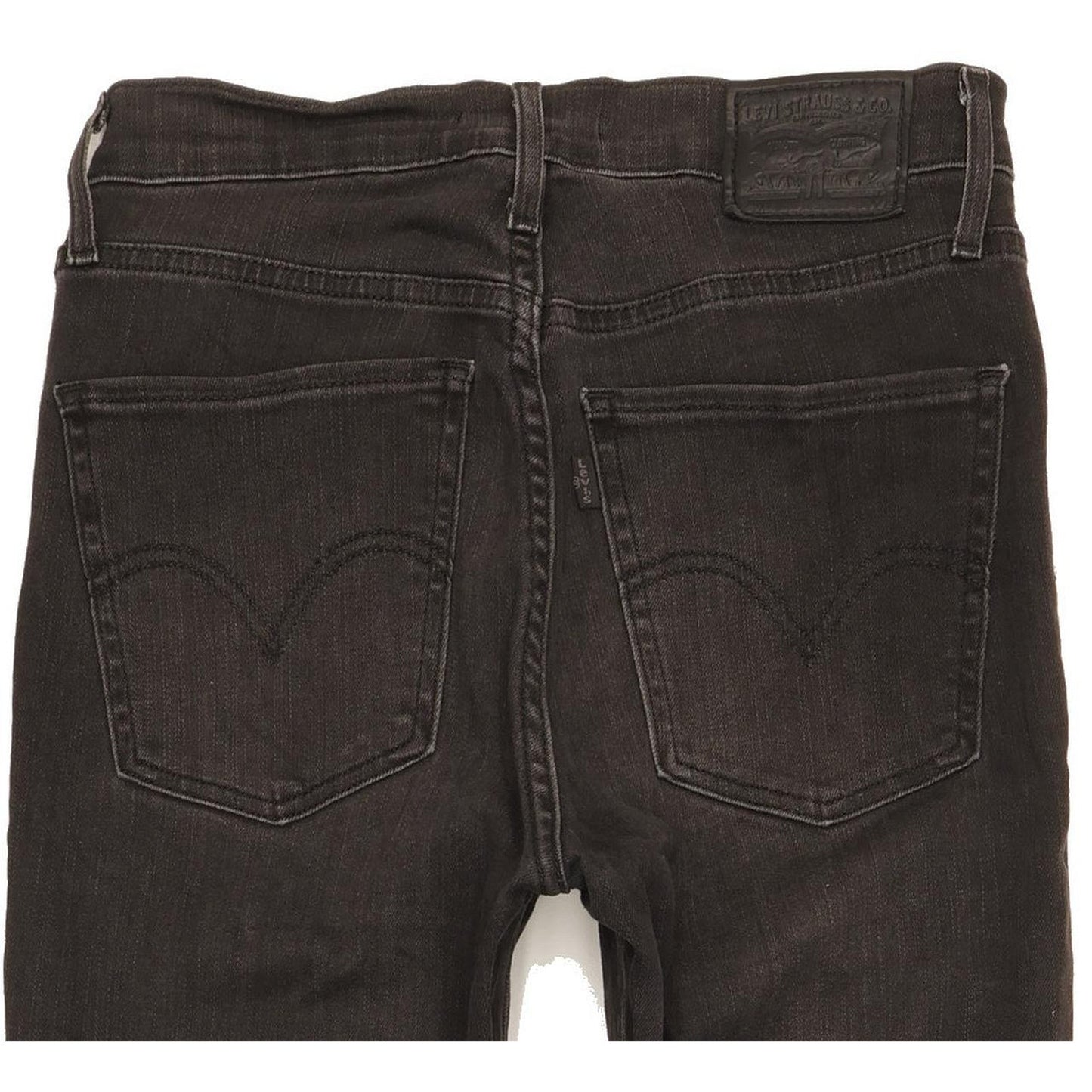 Levi's Mile Black Skinny Slim Stretch Jeans High Waisted W27 L32