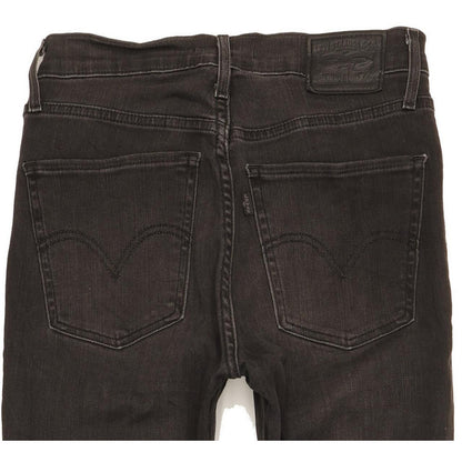 Levi's Mile Black Skinny Slim Stretch Jeans High Waisted W27 L32