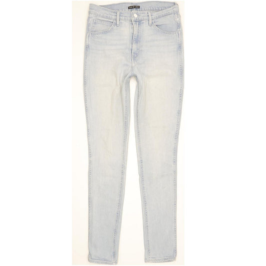 Levi's Line 8 Blue Skinny Slim Stretch Jeans High Waisted W29 L32