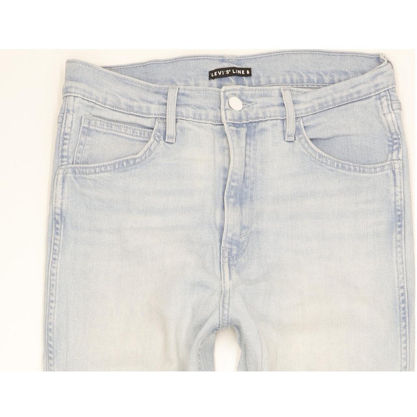 Levi's Line 8 Blue Skinny Slim Stretch Jeans High Waisted W29 L32