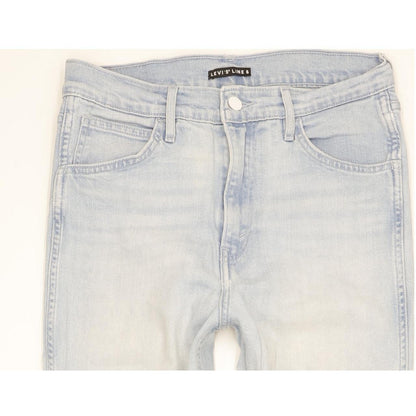 Levi's Line 8 Blue Skinny Slim Stretch Jeans High Waisted W29 L32