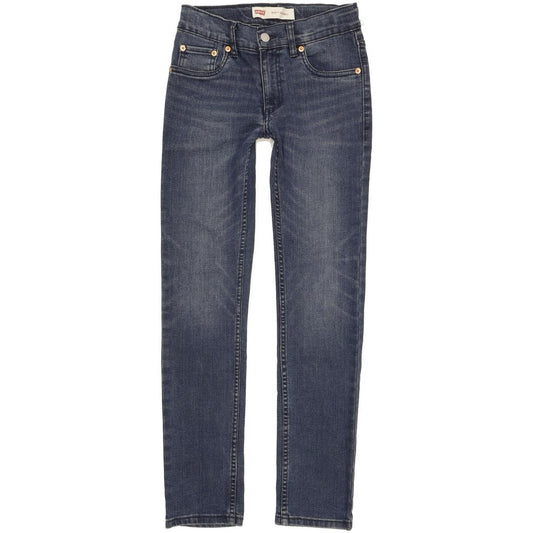 Levi's 510 Kids Blue Skinny Slim Stretch Jeans W25 L28