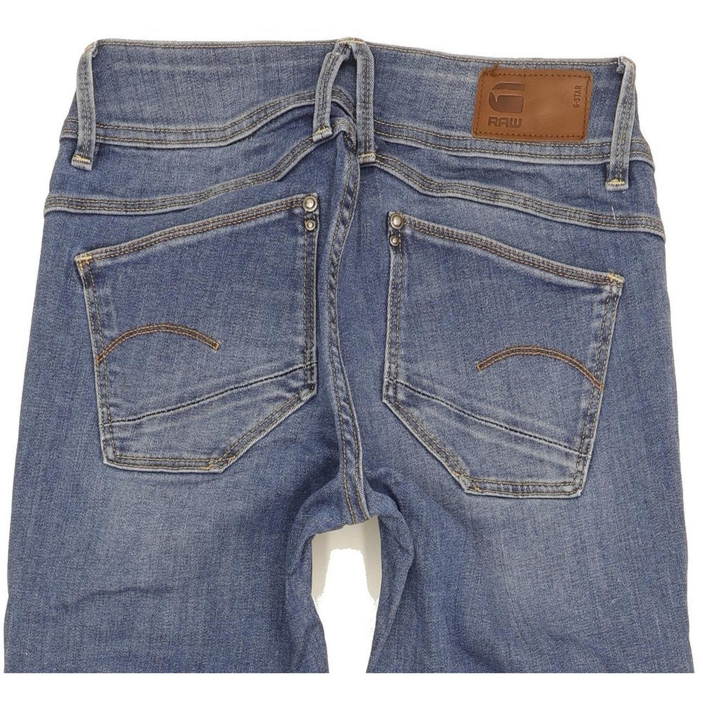 G-Star Lynn Women Blue Skinny Slim Stretch Jeans W24 L31