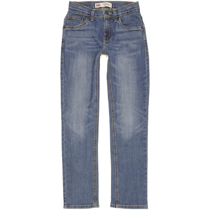 Levi's 511 Kids Blue Straight Slim Stretch Jeans W24 L27
