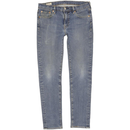 Levi's 510 Men Blue Skinny Slim Stretch Jeans W30 L29